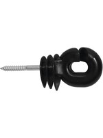 AKO Afrastering AKO Ringisolator Super Big -zwart- (zakje 25 st)