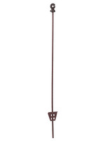 AKO Afrastering AKO Rantsoenpaal staal ovaal + topringiso., 106cm (10 stuks)