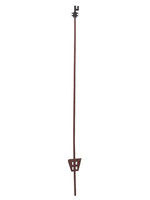 AKO Afrastering AKO Rantsoenpaal staal ovaal + koordisolator 107cm (10 st.)