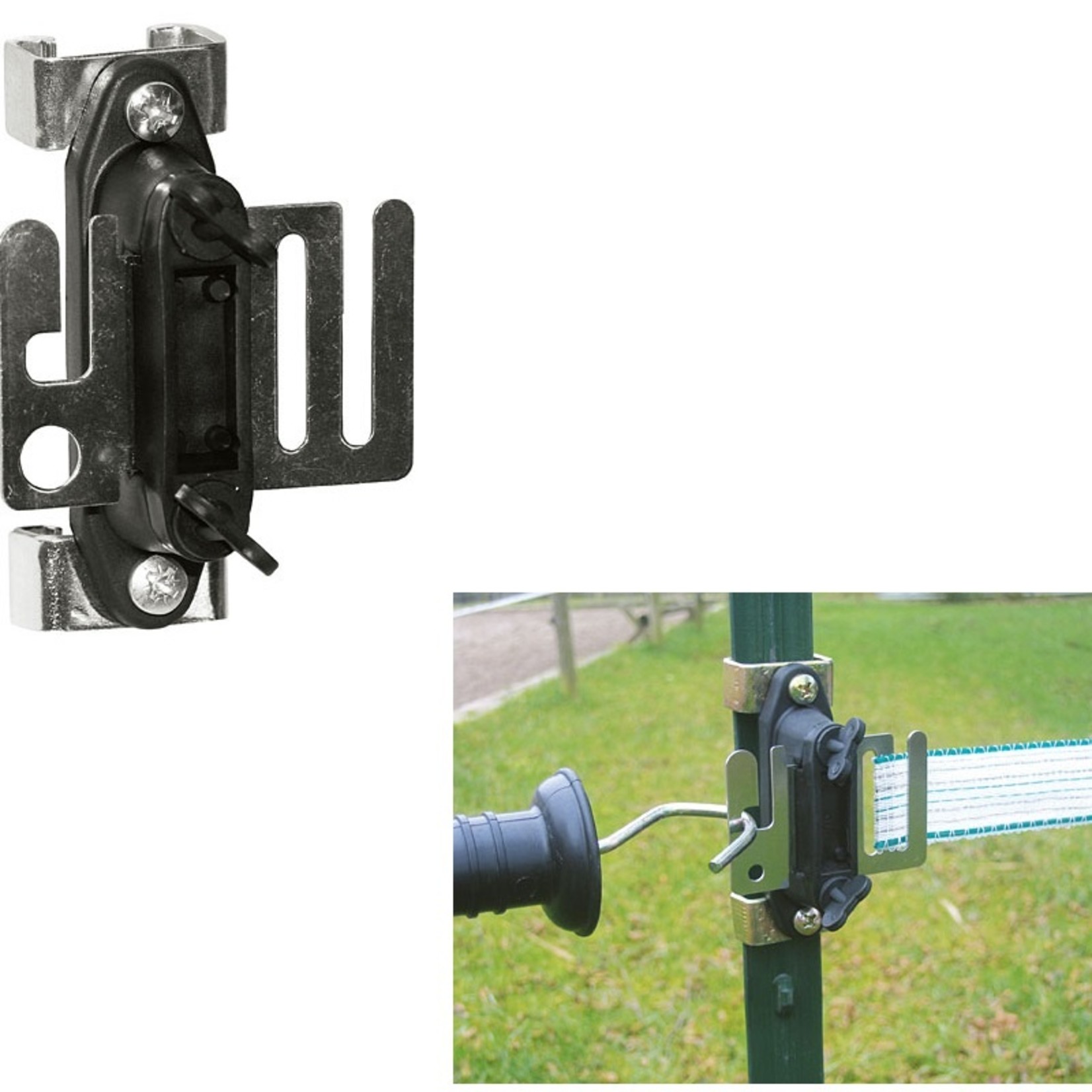 AKO Afrastering AKO Lint poortgreepisolator Profi Set voor T-post