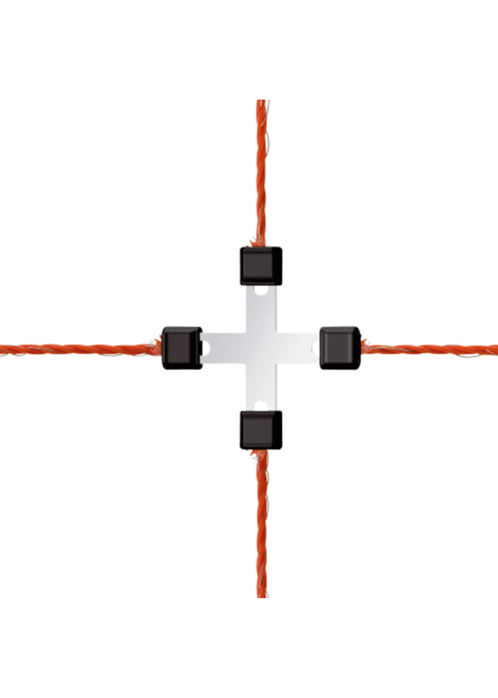 AKO Afrastering AKO Draad Kruisverbinder Litzclip verzinkt 3mm (5 stuks)