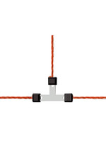 AKO Afrastering AKO Draad T-verbinder Litzclip verzinkt 3mm (5 stuks)