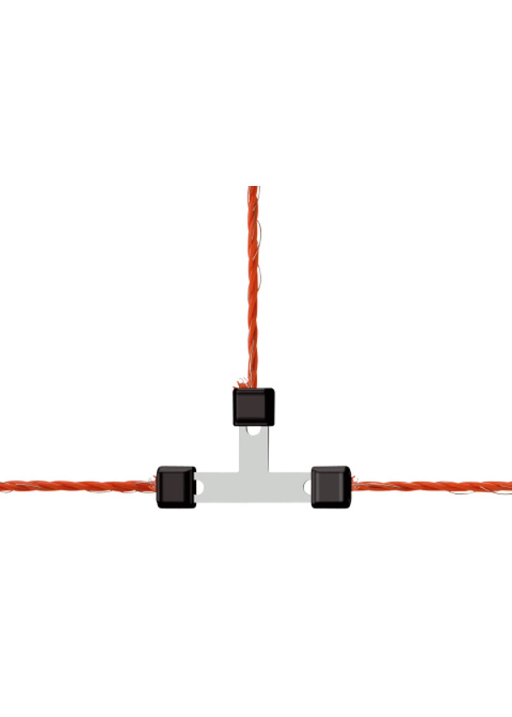 AKO Afrastering AKO Draad T-verbinder Litzclip verzinkt 3mm (5 stuks)