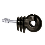 AKO Afrastering AKO Oogisolator metrisch v. metaalpaal, M6x35mm (zakje 25st)