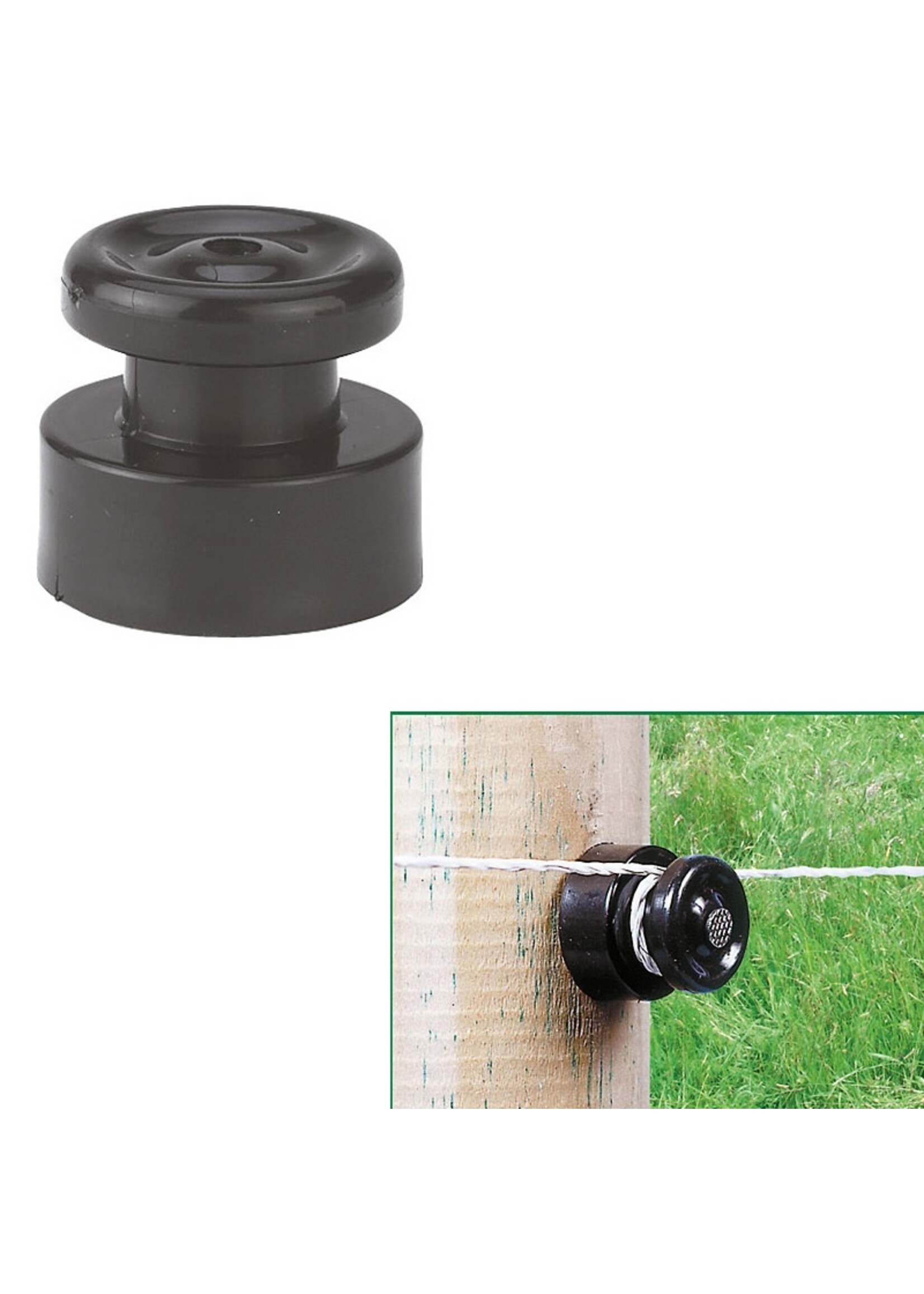 AKO Afrastering AKO Spijkerisolator knopvorm (zakje 100 st)