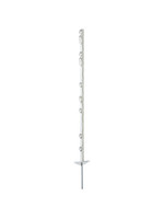 AKO Afrastering AKO Classic kunststof paal WIT 105cm (20 stuks) dubbele voet