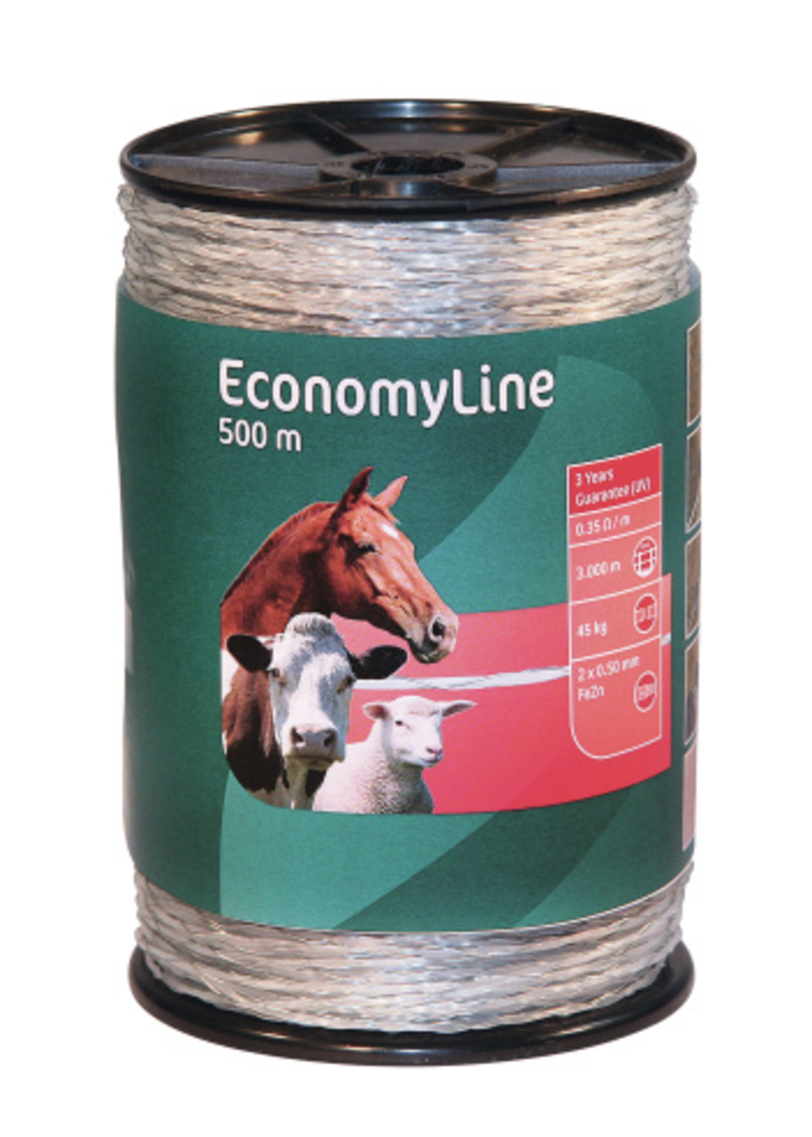 AKO Afrastering AKO EconomyLine Monodraad transparant 500m