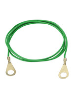 AKO Afrastering AKO Aarde Aansluitkabel groen 2 ogen