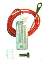 Lint - stroomverbinder RVSklem