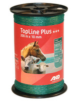 AKO Afrastering AKO TopLine Plus schriklint groen 1cm-200m