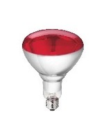 Philips Warmtelamp 250w. rood doos á 10 stuks.