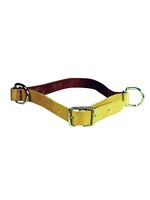 Kerbl Halsriem leer, met ring, 110cm, pink
