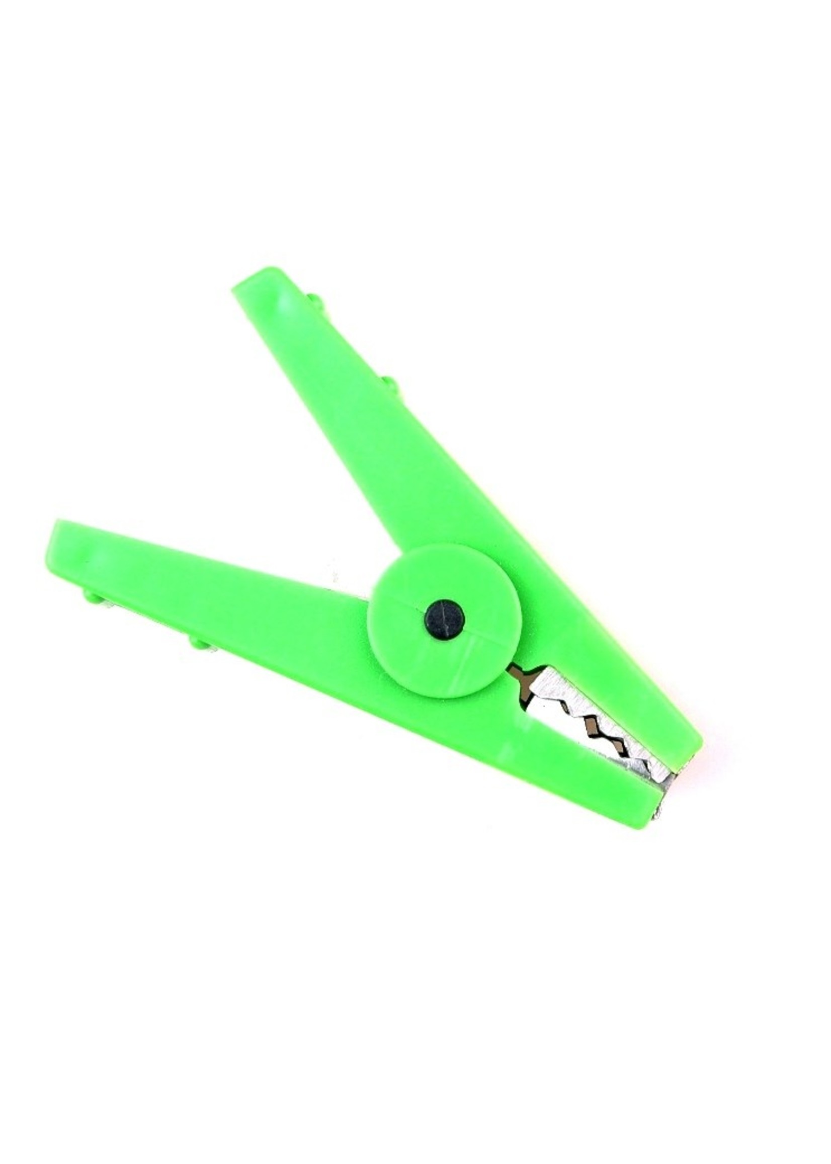 Krokodillenklem groen