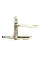 Weidehalster met keelband, nylon, PINK
