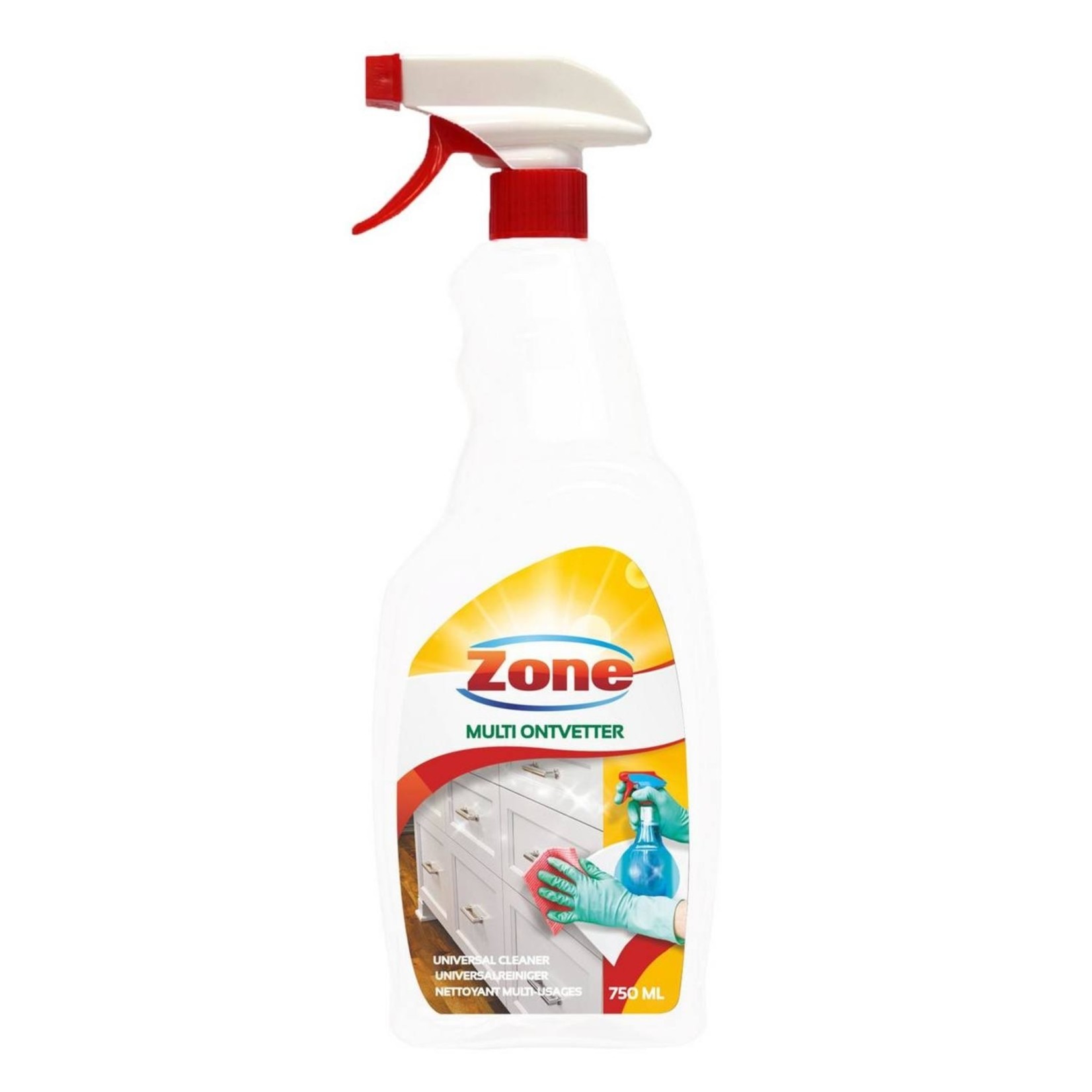 Zone Multireiniger / multiontvetter spray 750ml