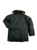 Waxjas gevoerd, groen, M