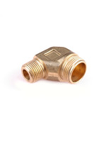 Aansluitknie v. nippeldrinkbak Aansluitknie v. nippeldrinkbak