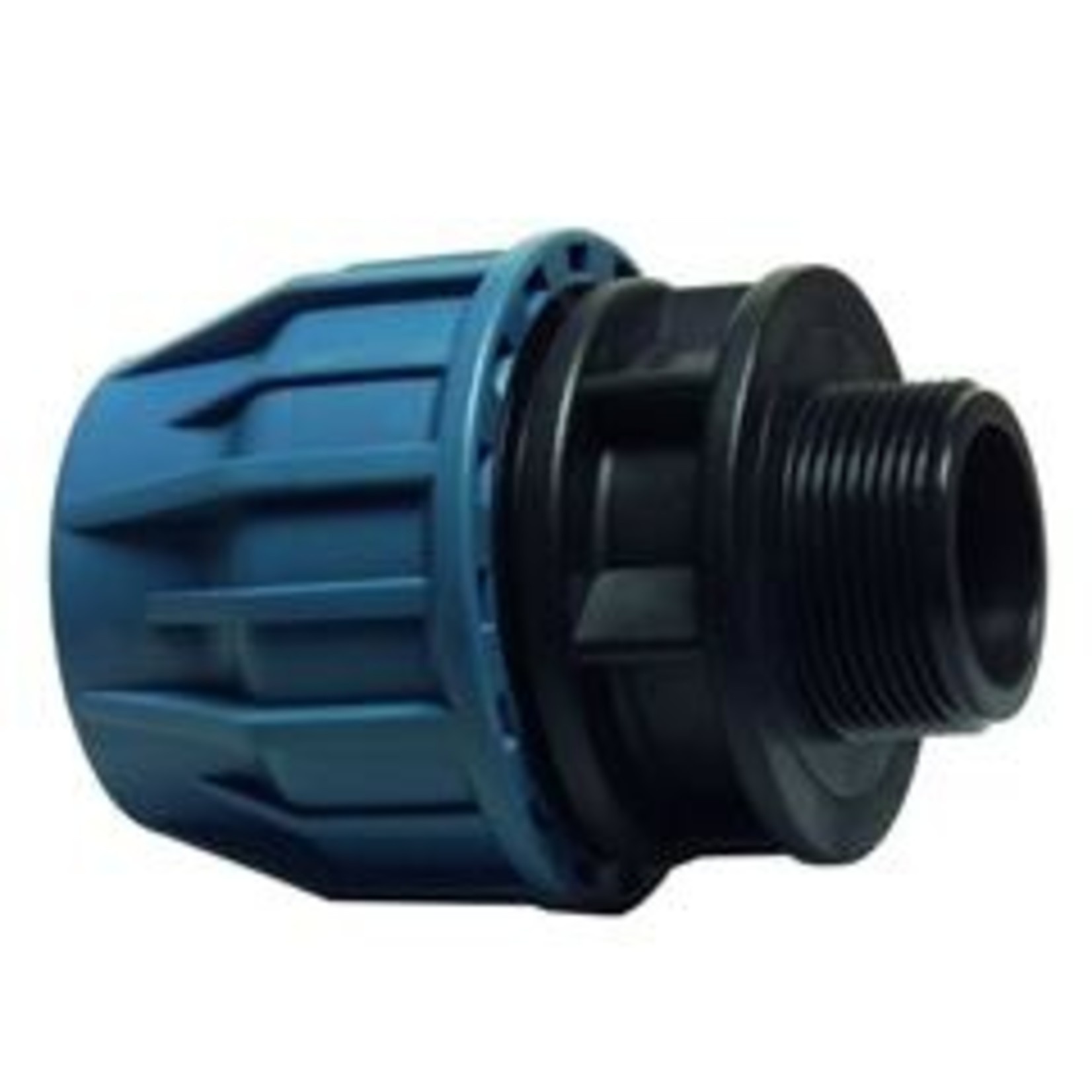 Koppeling met buitendraad mt. 16mm t/m 32mm 1/2" t/m 1 1/4".