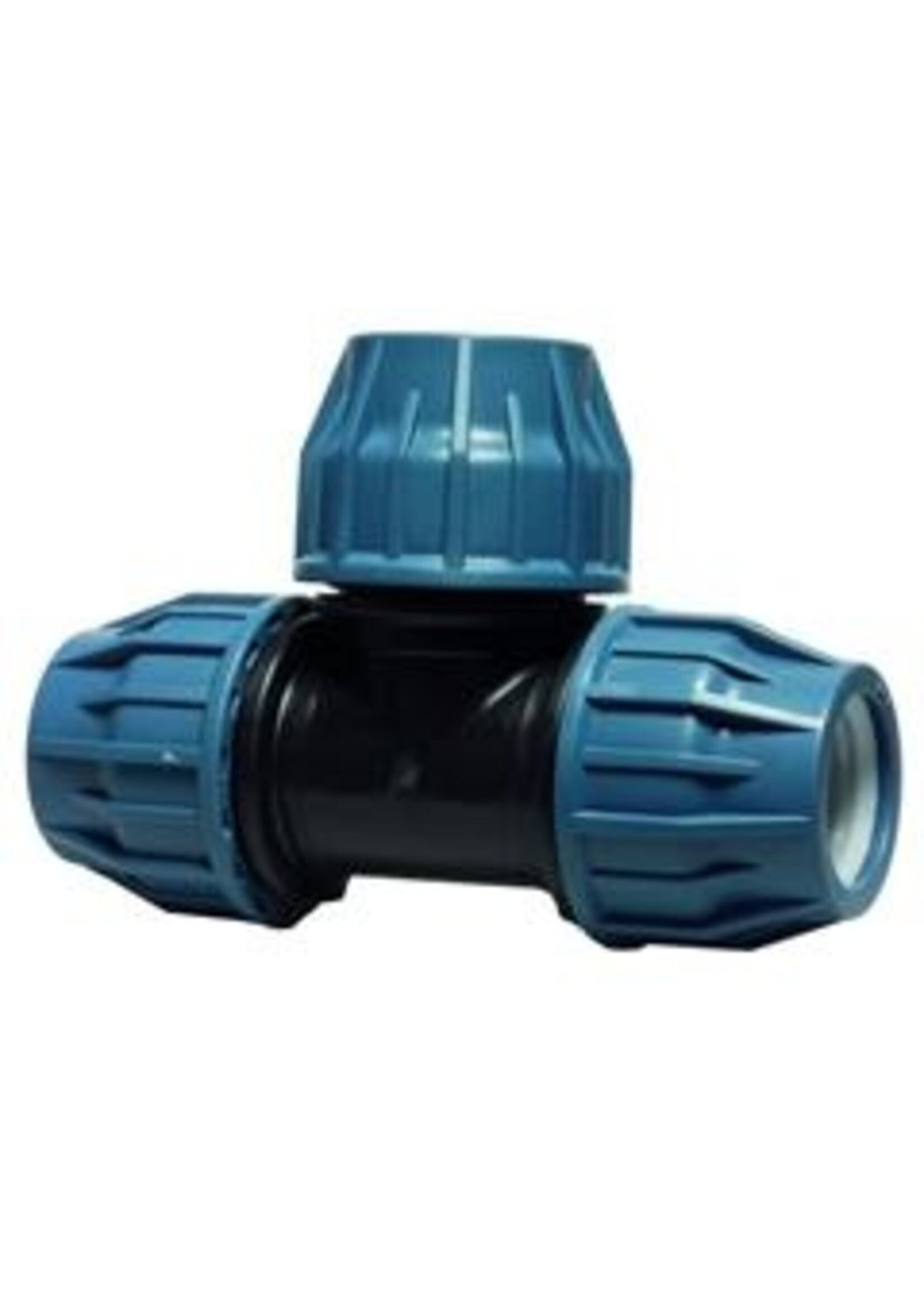 T-stuk PE 90° mt 16mm t/m 32mm