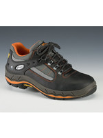 Grisport Werkschoen Grisport laag zwart/ oranje (S3), mt. 36 t/m 48.