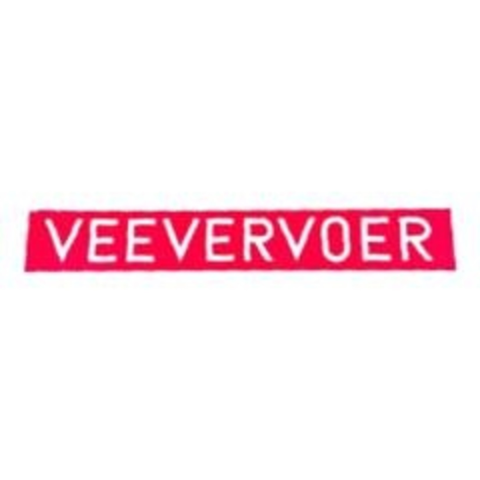 Bordje "VEEVERVOER"