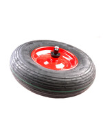 Wiel 4.80/4.00x8, 2ply band, stalen velg, as 13cm