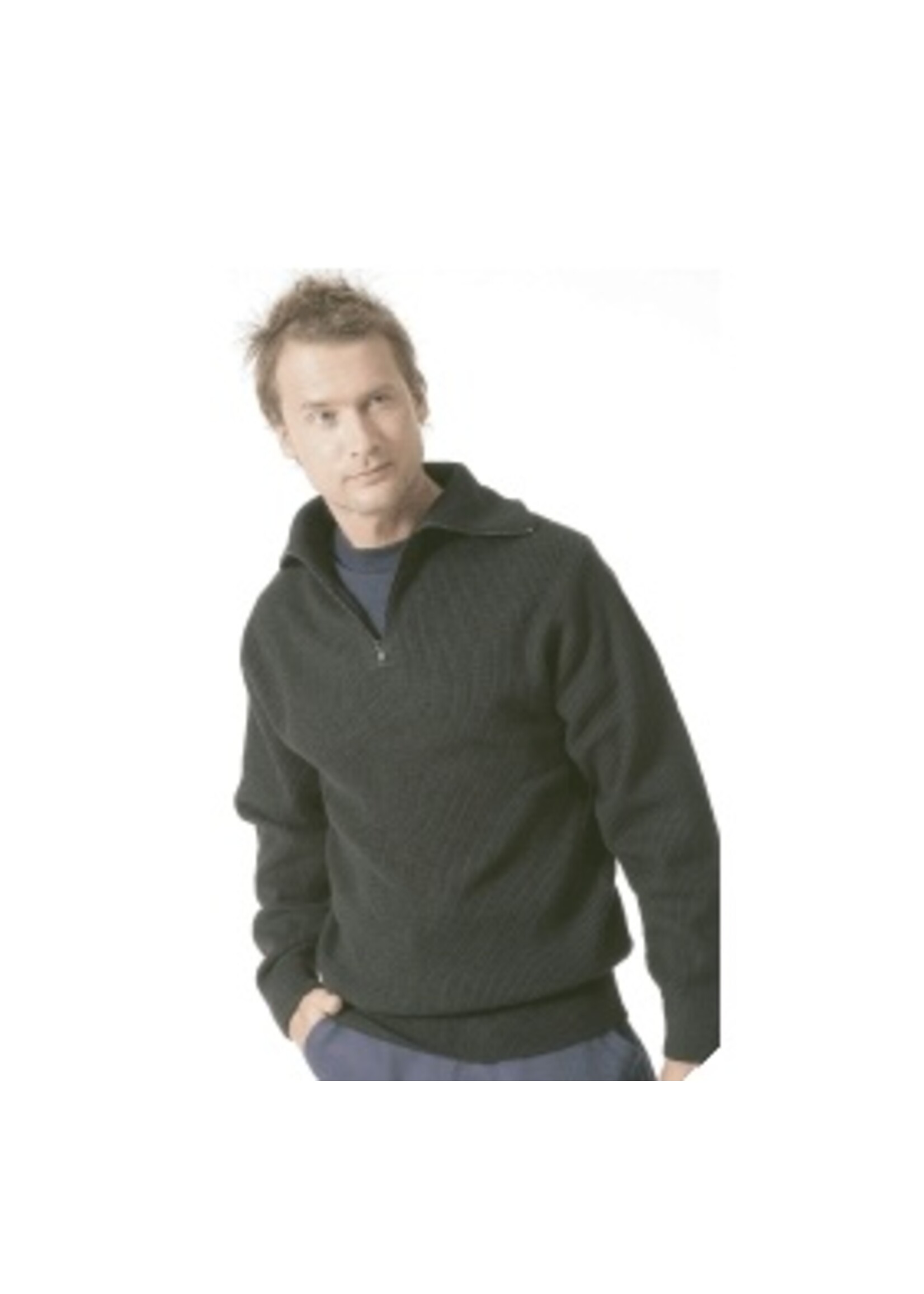 Element Schipperstrui 100% acryl zwart