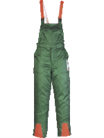 Amerikaanse zaagoverall groen