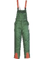Amerikaanse zaagoverall groen