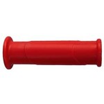 MM Handvat rond -MM-, ROOD (2 stuks)