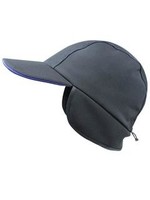 Storvik Softshell cap met oorwarmer, zwart