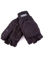 Handschoen mof/flap Antra/Zwart, XL