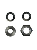 Rondmoer, 6-kantmoer,borgplaat