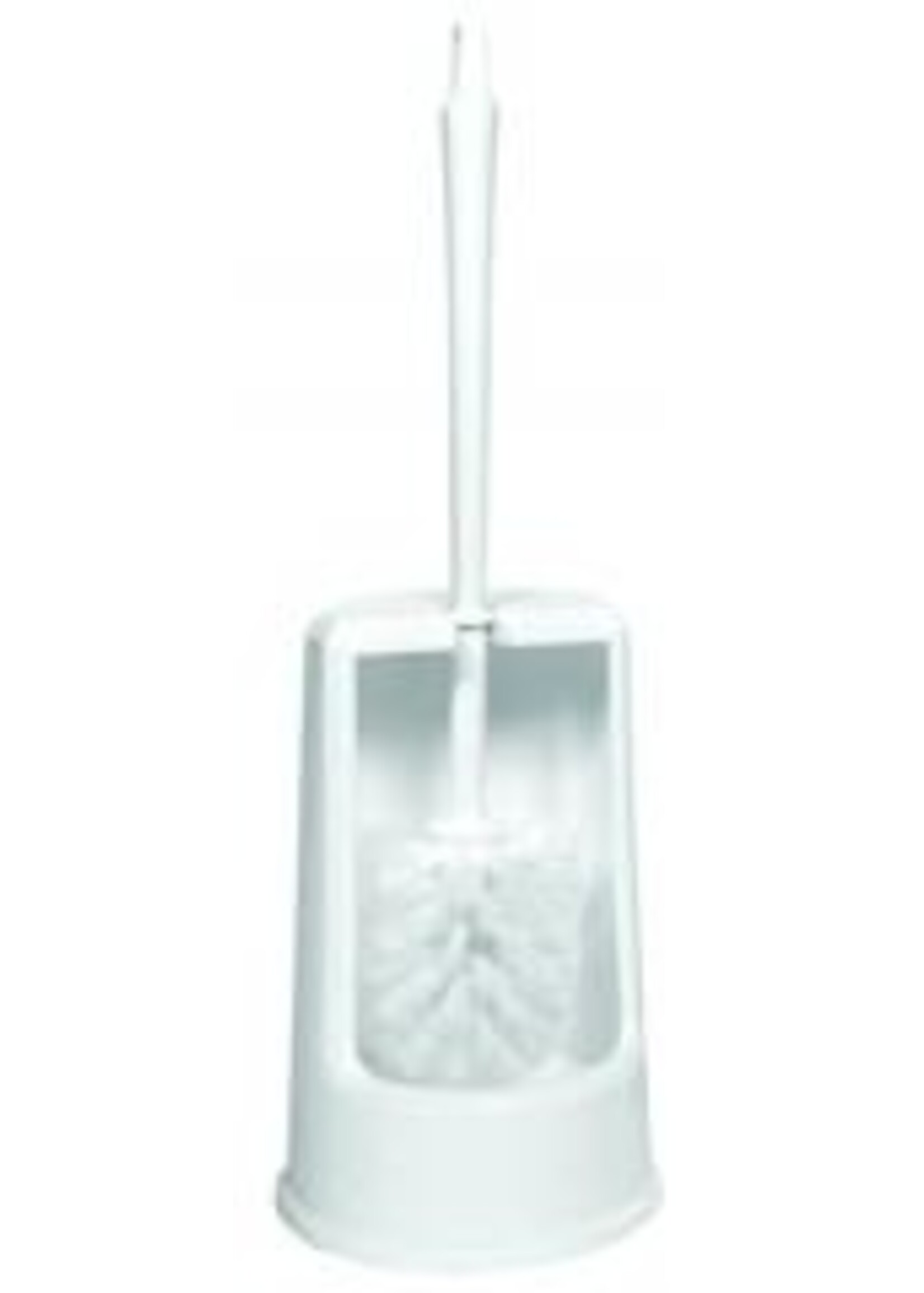 Eurotool Toiletborstelgarnituur ppn wit met borstel MM