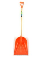 Eurotool Graanschop/ Sneeuwschop Oranje knst. + D-steel