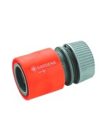 Gardena Profi-System overgangsstuk met waterstop Gardena