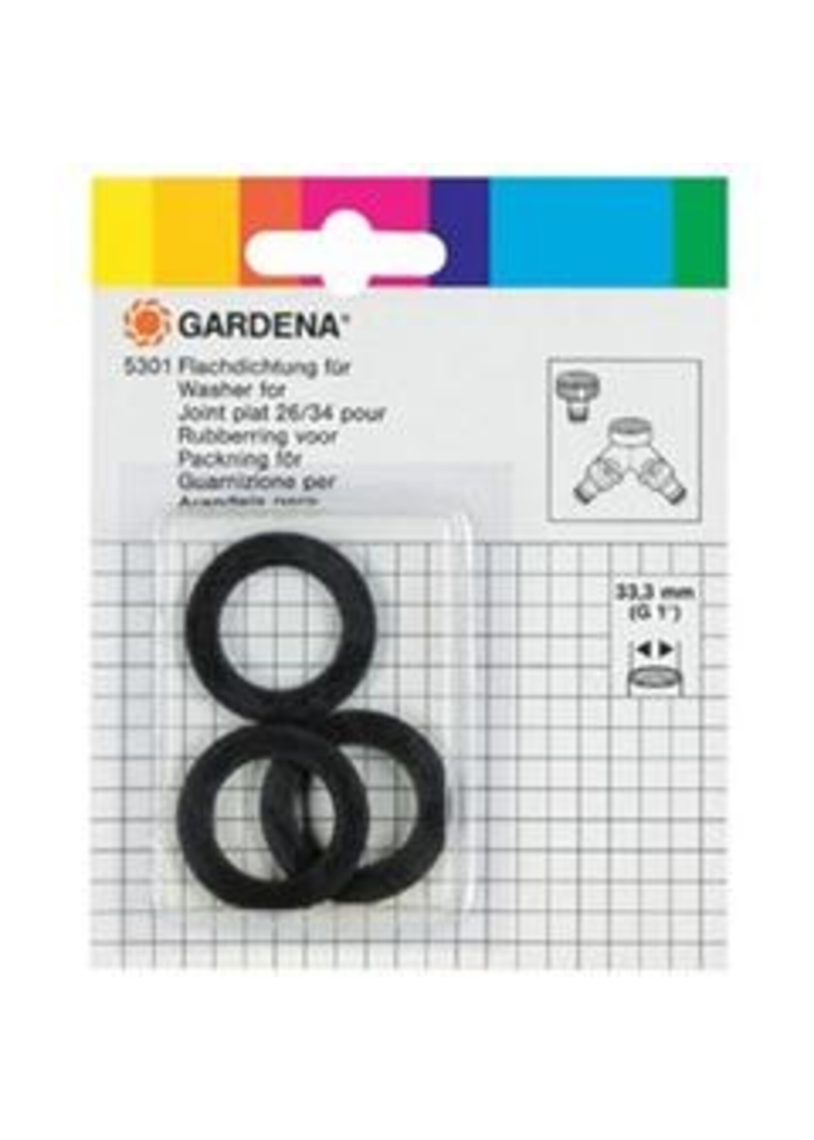 Rubberingen 3st. Gardena