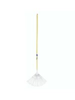 Gazonhark 22tds ronde tand, met steel 150cm