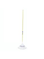 Gazonhark verstelbaar 22tds plat, met steel 150cm