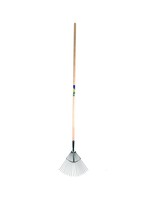 Gazonhark PROF, 20tds rond, met steel 160cm.