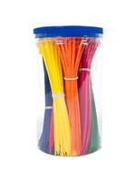 Kabelbandje assortiment 9 kleuren x50 stuks