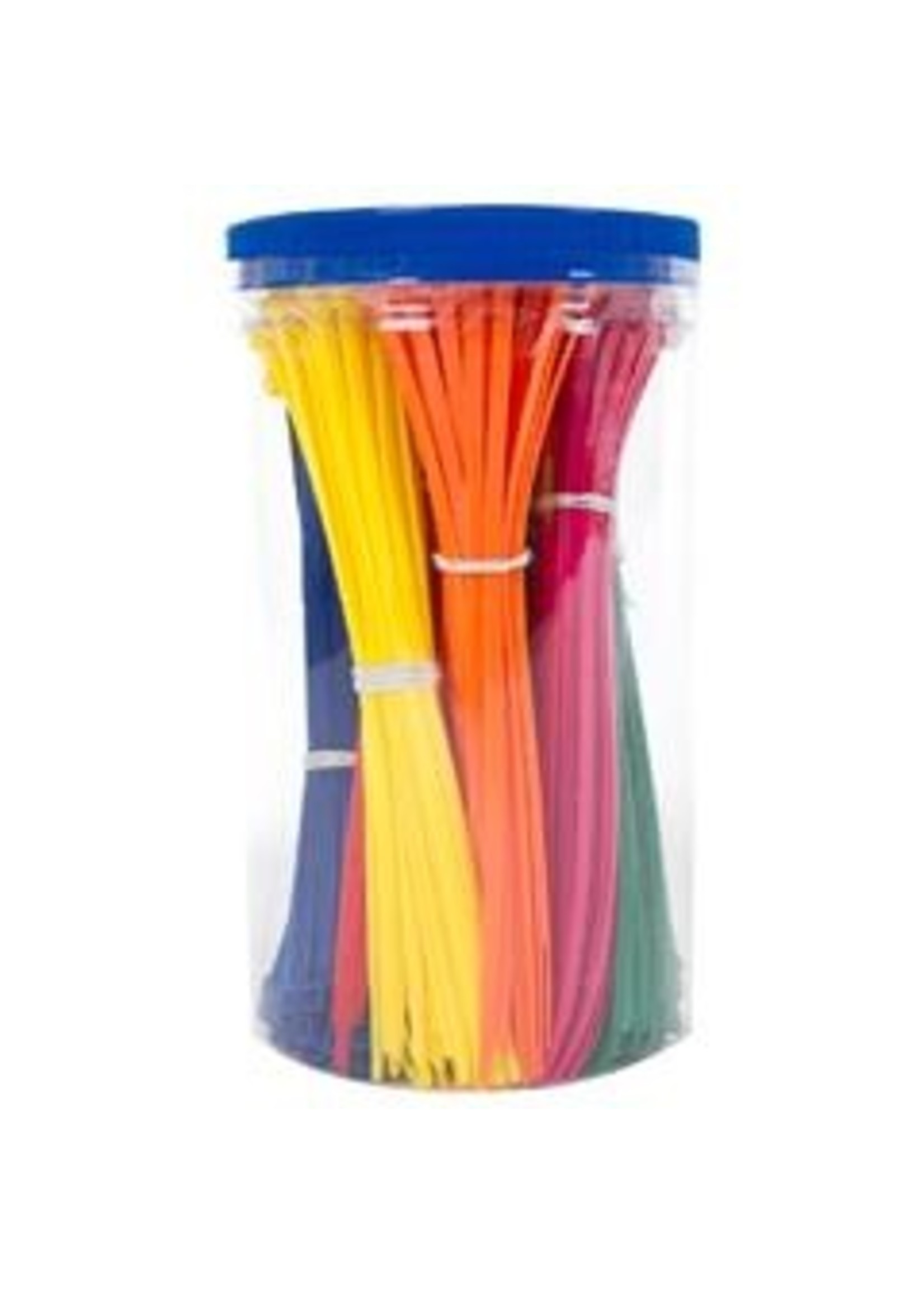 Kabelbandje assortiment 9 kleuren x50 stuks