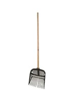 Vijgenvork kunststof ABS met zijversterking, met steel 130cm