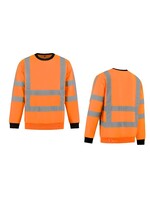 MM Sweater High Visibility RWS FluoOranje maat XXXL