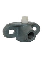Muurplaat Mod. 328, 1x ½", Hoek 10°