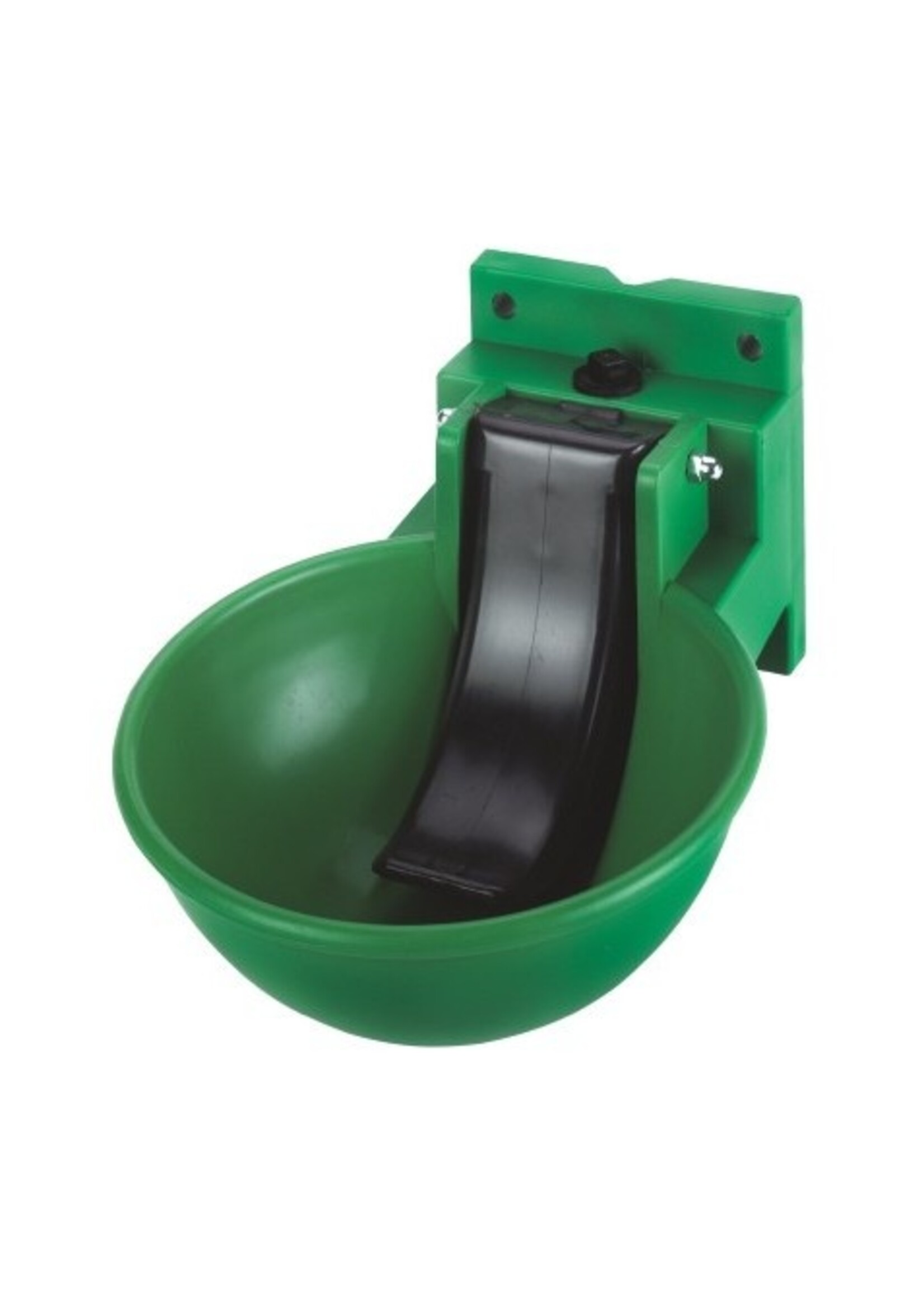 Drinkbakje kunststof groen, 1/2" met tong