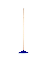 Eurotool Stalkrabber kunststof blauw 35cm, met steel 160cm