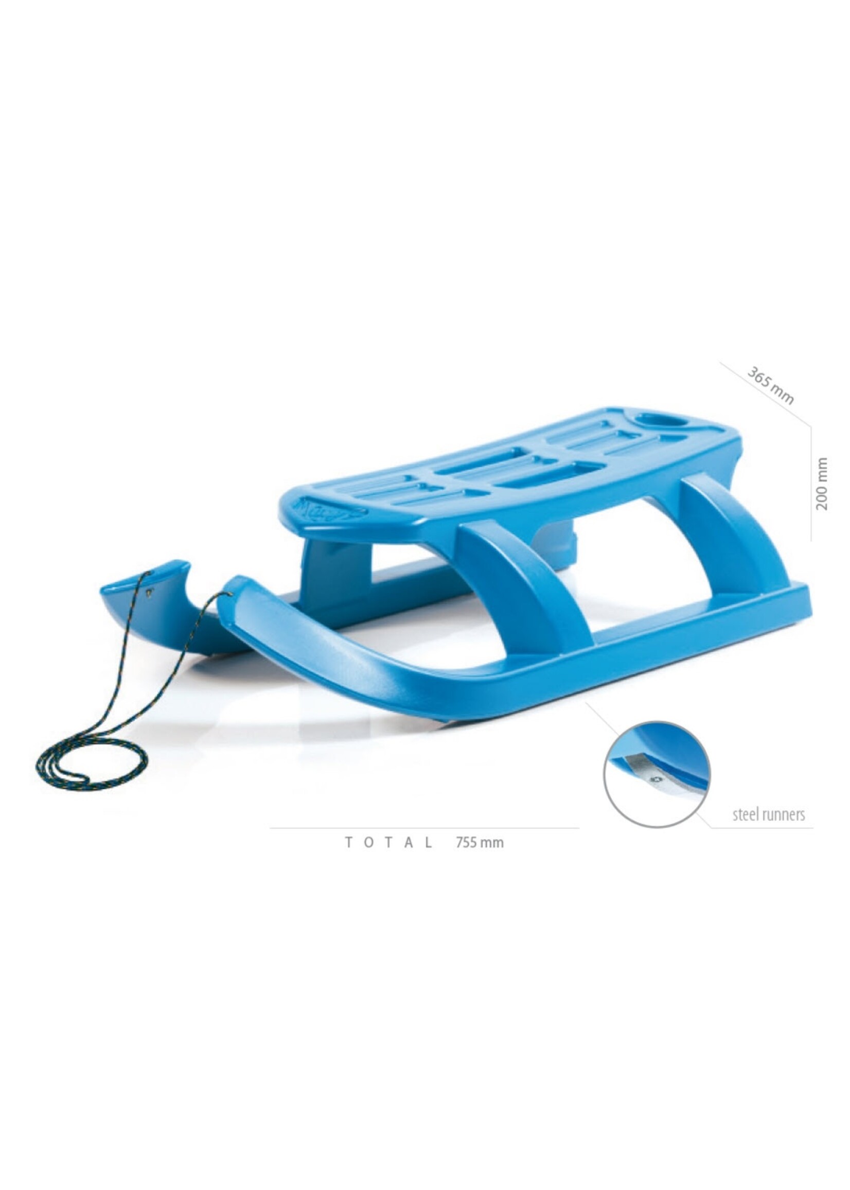 Slede Arrow kunststof 76cm, met trekkoord