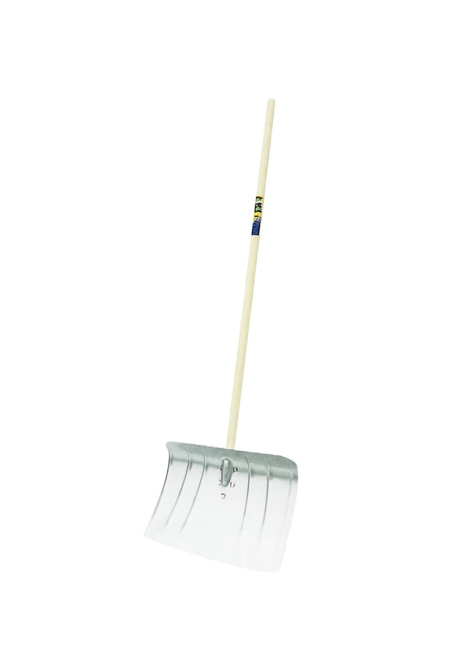 Eurotool Sneeuwruimer metaal, gebogen, steel 140cm.