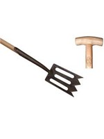 Spork met zwanehals, essen steel 75cm